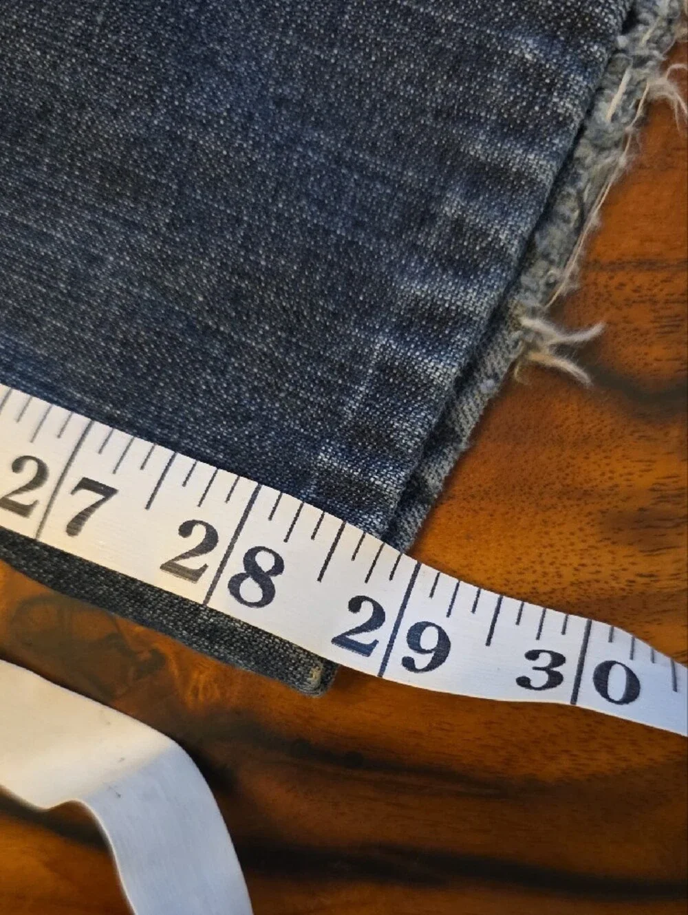 7 For All Mankind Lightly Distressed Y2k Premium Vintage - Picture 8 of 11